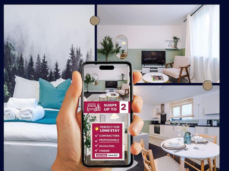 Cozy 1 Bedroom Apartment, Prime Location , Free Parking Manchester Bagian luar foto